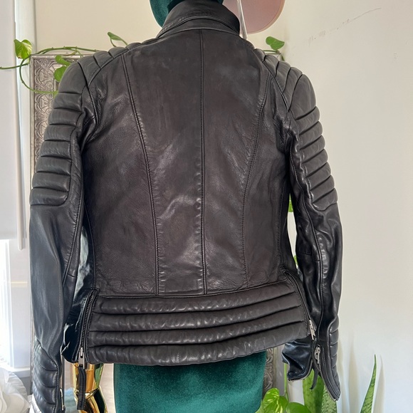 Allsaints Leather Jacket.. - Picture 4 of 7